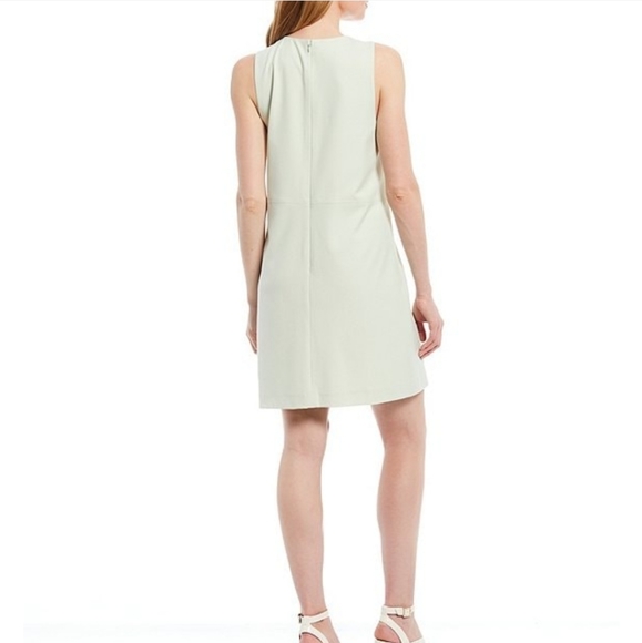 Antonio Melani🍀Akira Sleeveless Sateen Crew Neck Dress, Color: Mint, Sz 14, NWT - Picture 4 of 5